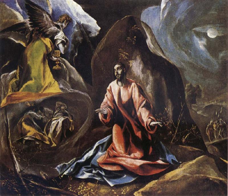 The Agony in the Garden, El Greco